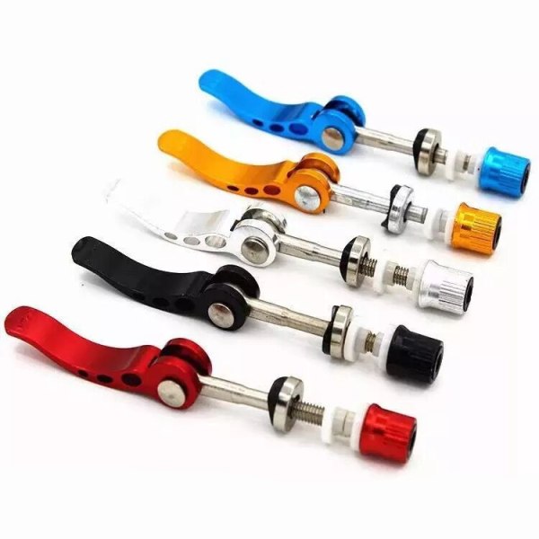 5pcs Release Bolt, Bicycle Seatpost Clamp Bolt Quick Release Lever for