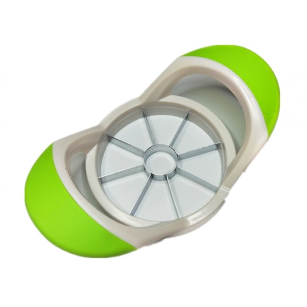 Professionel æbleskærer i rustfrit stål med 8 blade i rustfrit stål | Æbleskræller med anti-kerne håndtag | Ergonomisk design ABS BPA-fri | Frugt
