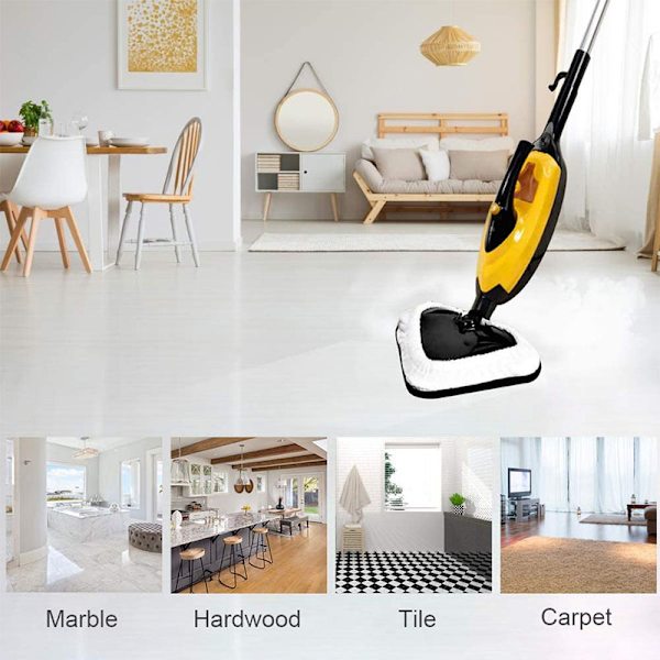 2 kpl - Suuri pestävä mikrokuituliina H20 Mop X5 höyrymopille ja muille malleille