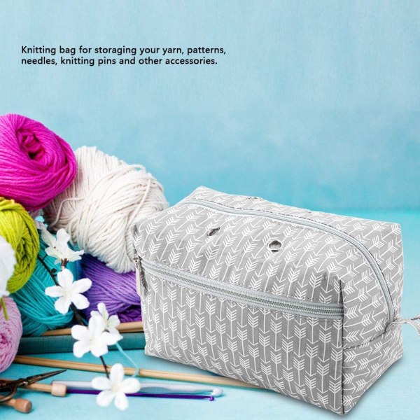 Yarn Storage Bag Knitting Bag for Yarn Storage Waterproof Crochet Bag