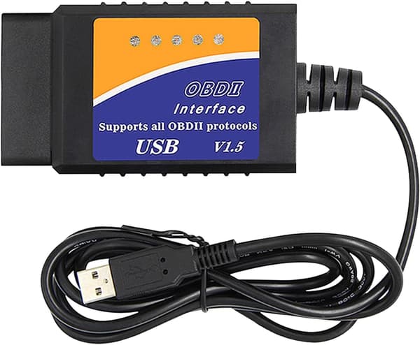 USB OBD 327 Bilscanner, USB-stik til bilscanner