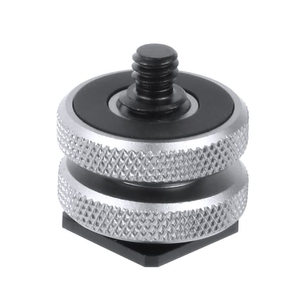 2 stk. Kamerahot Shoe-montering til 1/4\"-20 Stativskrueadapter Flash Shoe