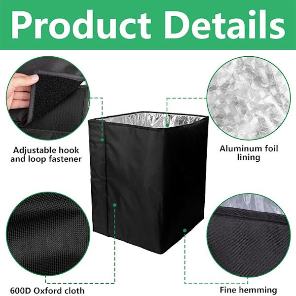 1 stk Vinterbier Wrap Polyester Vinterbeskyttelse Deksel Vindtett Varm