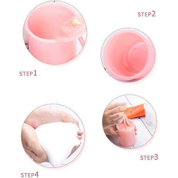 Skumkopp visp bubbelmaskin hemresa ansiktsrengöring ansiktsrengöring skumkopp hudvård skummaskin bärbar rengöringsmedel skummaskin 2st