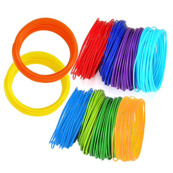 3d Pen Filament Vanlig, 30 färger, 30m - 3D Pen Filament Vanlig 1,75 mm,