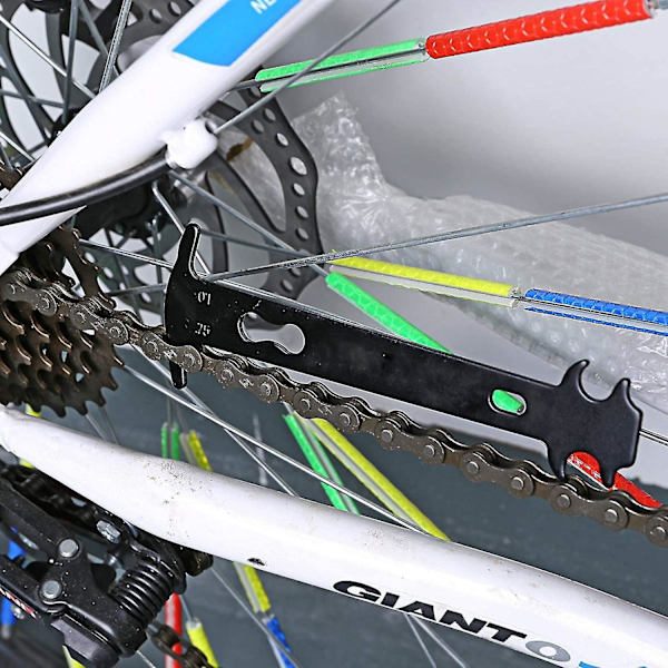 Bike Link Plier+kædebryder Splitter Tool+kædekontrol, Kæde Missing Link Opener Closer Plier Kædeskærer Connector Slidindikator Værktøj