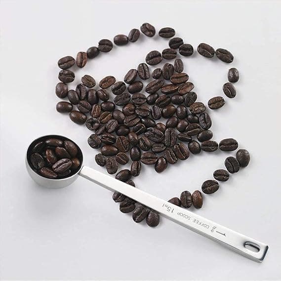 304 Kaffeske, Rustfrit Stål  Bordsske  14,5*3,5CM SØLV