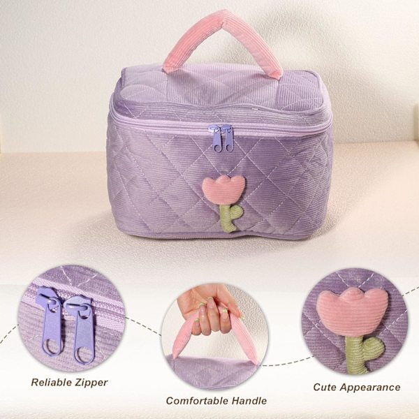 Rejse Kosmetik Taske Make Up Pensel Organizer Bærbar Toilettaske til