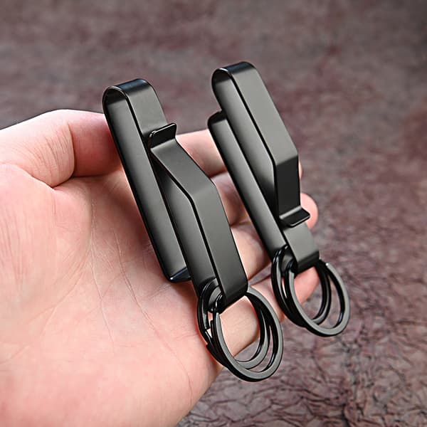 2pack Tactical Stealth Key Ring Holdare Special för polis och gran