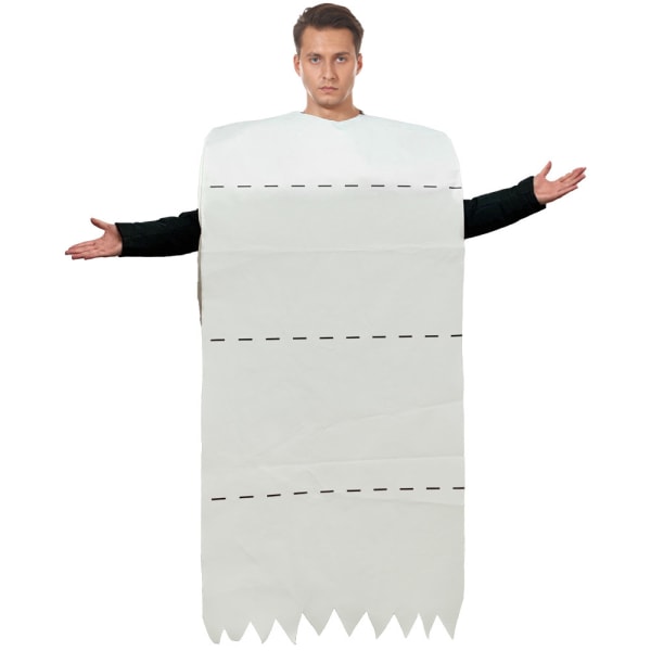 Kostume Roll Paper Cosplay Tøj, Sjove Par, Halloween, Kostume