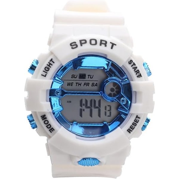 LED elektronisk ur, digitalt sportsur, lysende, justerbar pin Buck