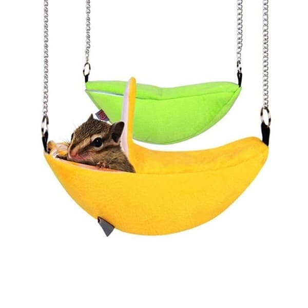 Hamster seng hus hængekøje (banan)