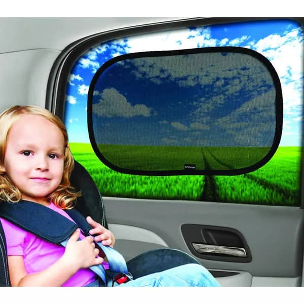 2-pack Pop Open Cling Shade Bonus, Svart, 44*36 cm