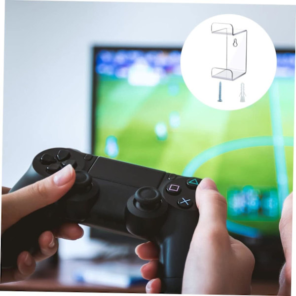 Gamepad-fäste, kontrollhållare för väggmontering, headset-hållare