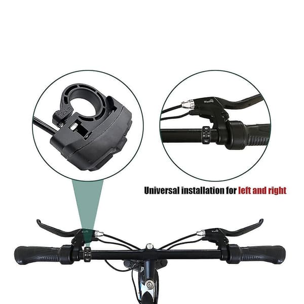 3 i 1 E-cykel Forlygte Blinklys Horn Afbrydere Nemme og Effektive Afbrydere Abs