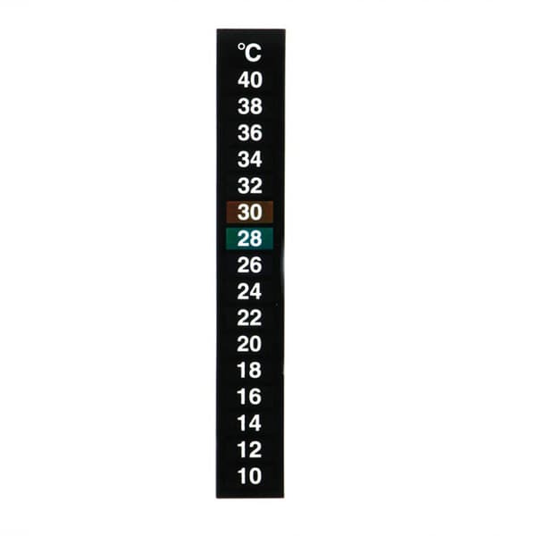 1 x Akvarie Termometer Sticker Digital Stick On