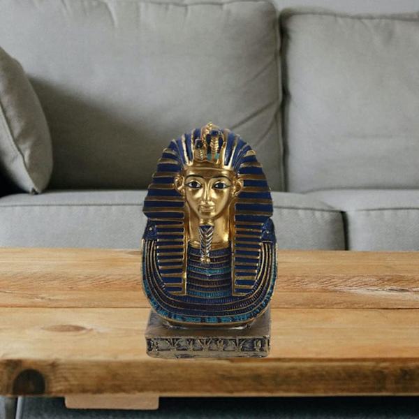 Antik Egypten Figur Egyptisk Farao Statue Resin Egyptisk Konge Tutan