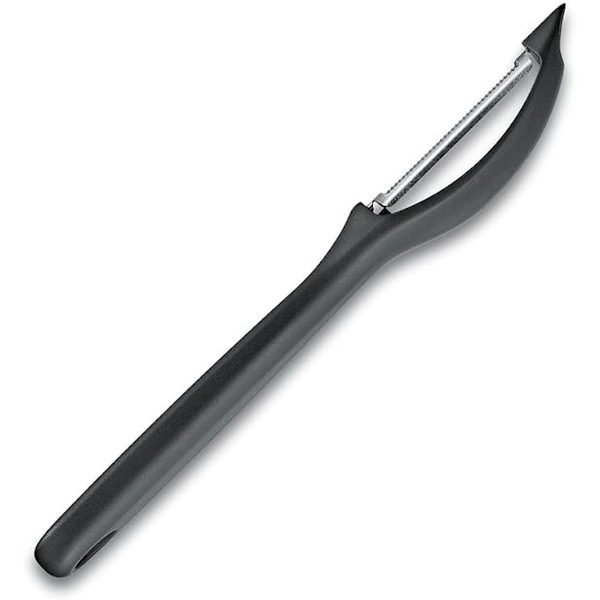Universal Skræller, PP Materiale + Rustfrit Stål, Sort