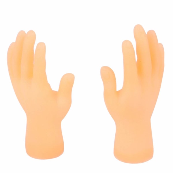 1 par Tiny Finger Hands Creative Realistic Hand Finger Puppets Tiny H