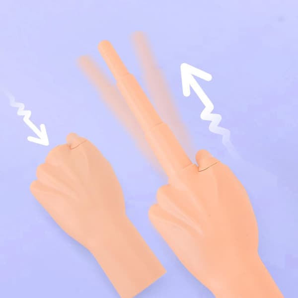 Hopfällbart långfinger, utfällbart långfinger, utdragbart långfinger