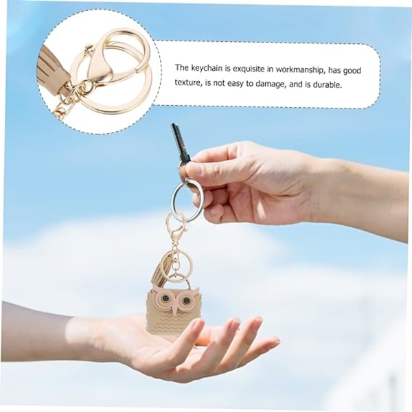 Owl Myntpung Ryggsekk Tilbehør Nøkkelringer Nøkkelring for Keys Bracel