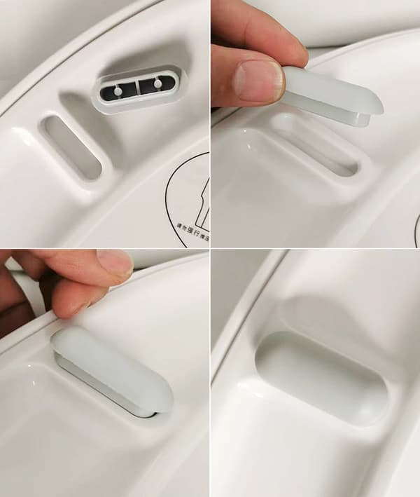 8 Stk. Universal Toiletsæde Buffer Universal Toiletsæde Buffer Kit Plastik Toiletsæde Bumper Udskiftning