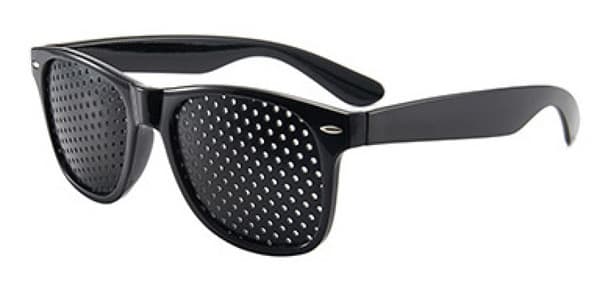 Pinhole-briller til forbedring af synet, unisex pinhole-briller