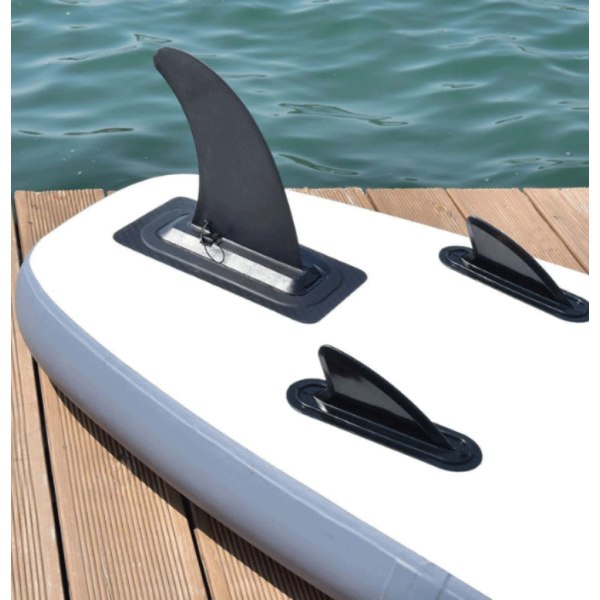 Surfing Watershed Fin, Avtagbar PVC Center Fin med Bas, Stand Up P