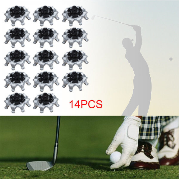 14X Golfsko Myke Spikes Utskiftbare Pigger Hurtig Twist Stud For Footjoy