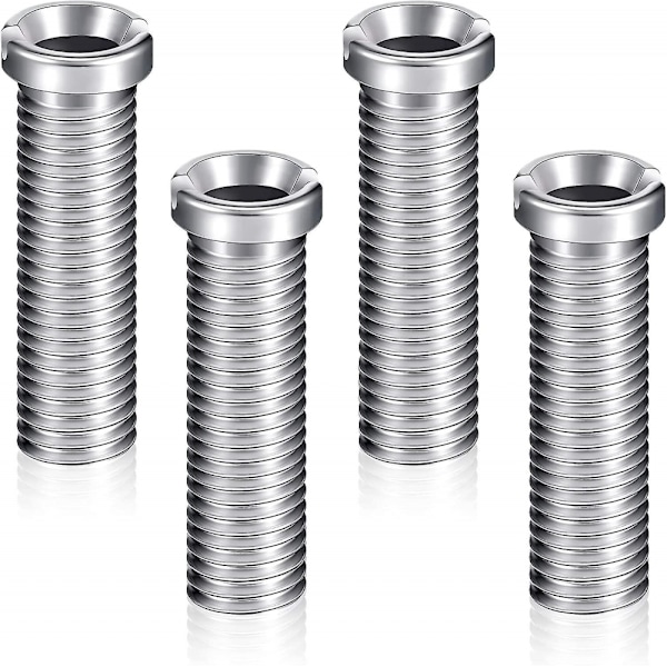Rustfrit Stålvask Kurv Skrue Hjem Vask Afløb Si 4 Stykker