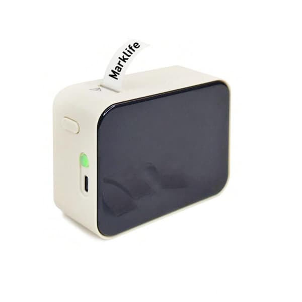 Bluetooth Label Maker, P15 Mini Selvklæbende Labelprinter, Bærbar Termisk Labelprinter, APP-forbindelse, Kompatibel med iOS og Android til Hjemmet