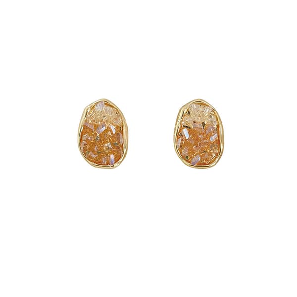 Moderne Rhinestone Statement Dangle Øreringe Store Farverige Krystal Ch