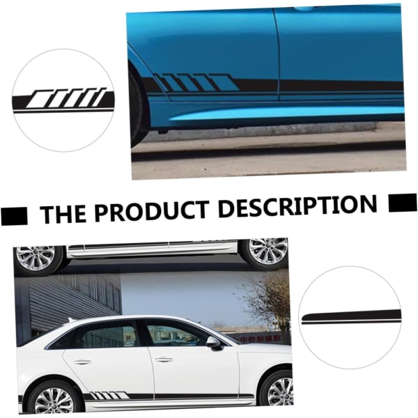 2 kpl Sivuhelma Auton Tarra Auton Korin Tarrat Auto Raidan Auton Str