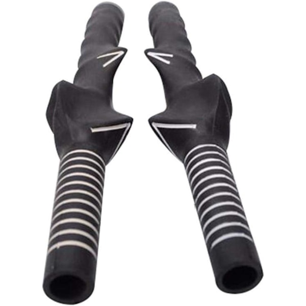 2 st Högerhänt Golfträningsgrepp Golfklubbsgrepp RH Träningshjälpmedel Golf Swing Tränare Tillbehör