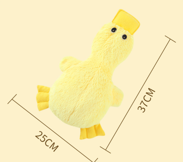 Kæledyr Tilbehør Hundelegetøj, Sød Ustoppede And Med Blød Squeaker, Gul