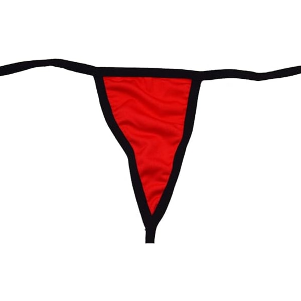 Brazilian Micro Thong Mini Bikini Baddräkt Glänsande Sexiga Underkläder G Stri