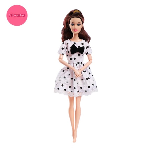 30cm11 tuuman Barbie Barbie-nuken vaatteet 5 sarjaa