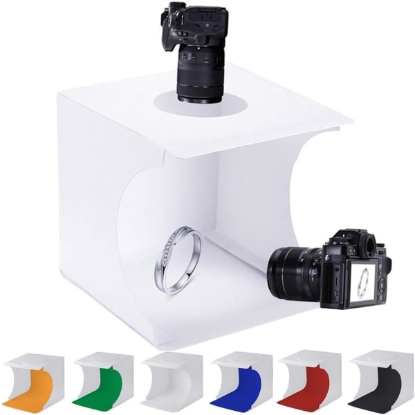 Mini Photo Studio Tält Smycken Light Box Kit, SENLIXIN Portable Foldab