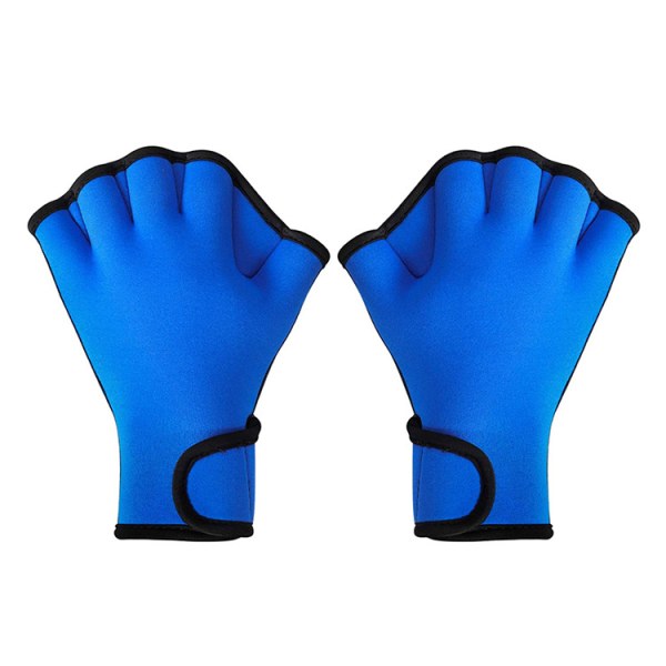 1 Pair Aquatic Gloves for Upper Body Resistance, Swimming Webbed Glove