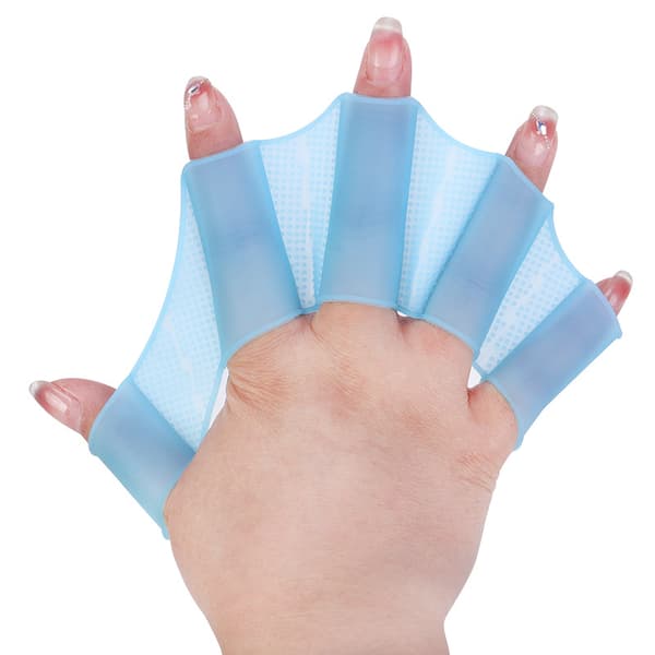Simfötter 3 par Unisex Grodtyp Silikonbälten Simhand