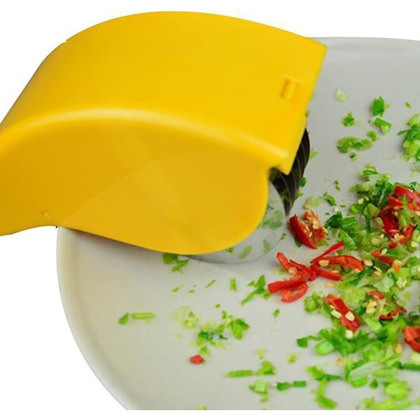 Gul 1 stk rustfritt stål rustfritt roterende slicer chopper grønnsak