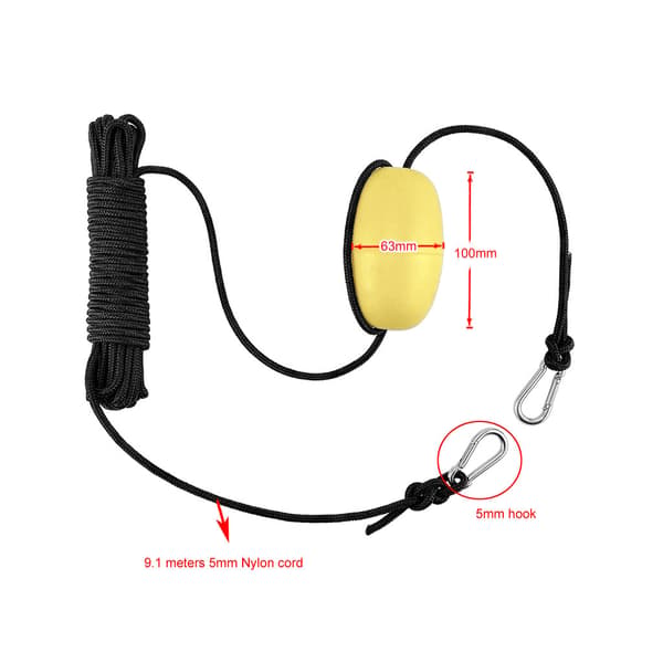 Kajak Kano Båd Float Marine PVC Havanker Drift Anker Drogue Drift