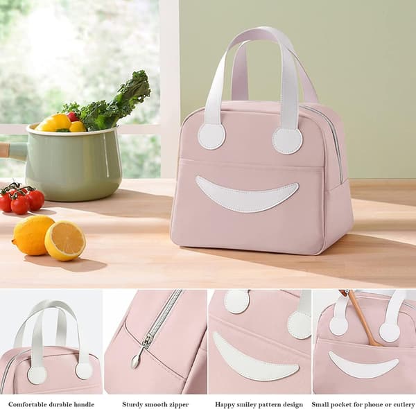 Frokostpose til børn, pink
