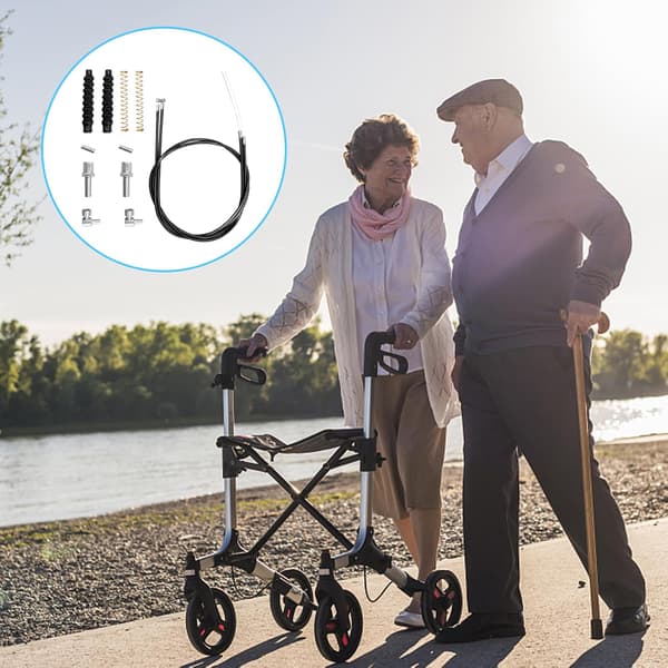 14 kpl jarruvaijerin käyttölaite Rollatorin varaosat, Rollator Walker Pa