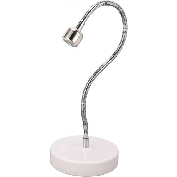 Neglelampe, USB 3W UV LED-neglelampe til gelnegle, 360° roterbar svanehals