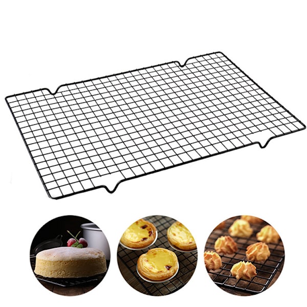 BBQ Mesh Rustfrit Stål Bagerist Kølebakke BBQ Grill Gitter Gril