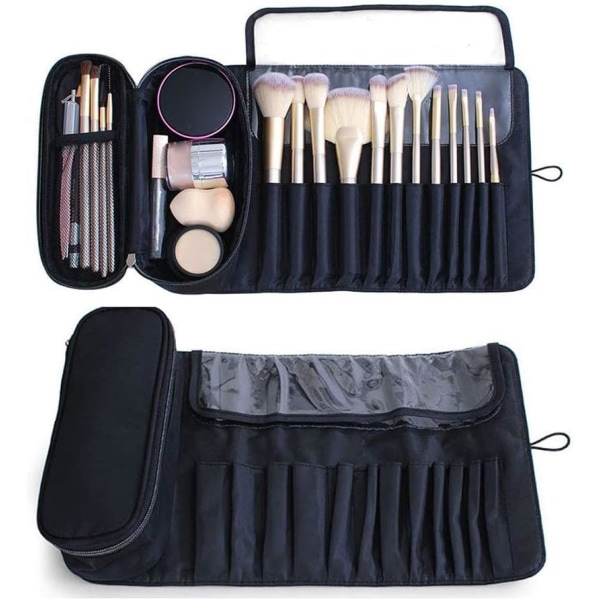 Makeup-børster, arrangør, taske, professionelle makeup-børster, arrangør