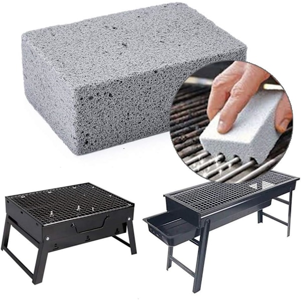 Pumice Stone Cleaning Stone, Heavy Duty Grill Stone Cleaner, Ecologica