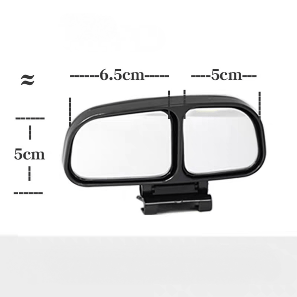 Blind Spot Mirror, Car Blind Spot Mirror, 2PCS Wide Angle Adjustable for C