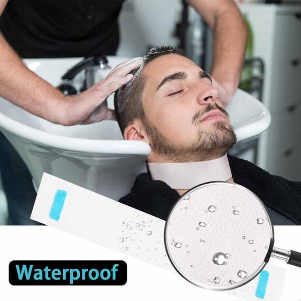 10 rullar engångsbarberpapper nackremsor engångsnackpapper, Pro